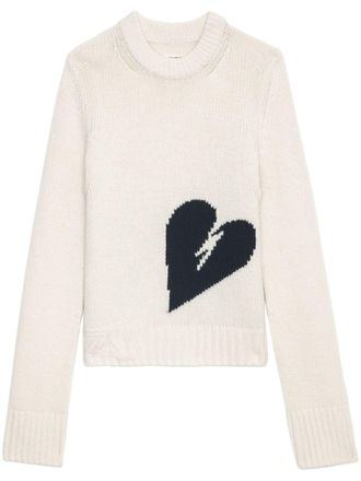 Zadig&Voltaire Malty sweater - White