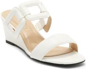 Adrienne Vittadini Ando Sandal in White at Nordstrom Rack, Size 6.5