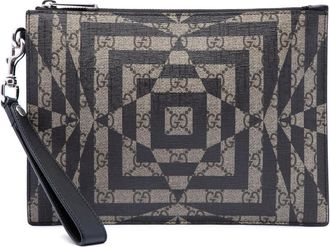 Gucci Pre-owned Gucci GG Supreme Caleido Clutch Ladies 17N2845AIMT7TYUS