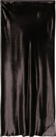 Dorothee Schumacher Fluwelen rok met uitgesneden details - Zwart