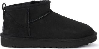 UGG Classic Ultra Mini Boot - Dames - Winterlaarzen - Zwart - 39 EU - Wol - Schoenen