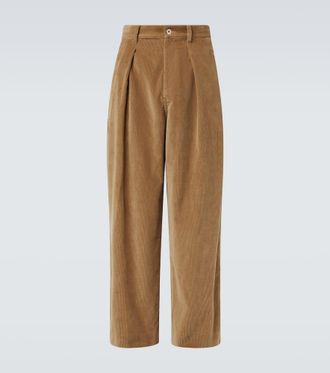 J.W.Anderson Cotton corduroy wide-leg pants