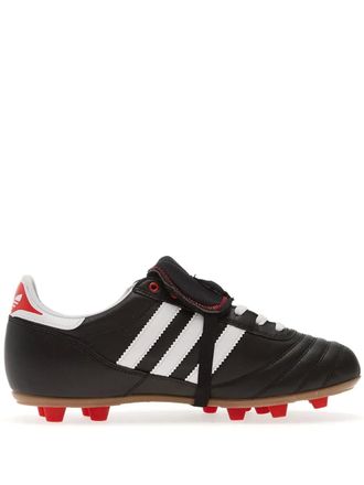 adidas Copa Mundial leather three-stripes low-top sneakers - men - Rubber/Leather/Fabric - 7.5 - Black