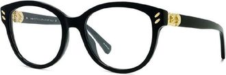 Stella McCartney Ladies Black Square Eyeglass Frames SC50006I 001