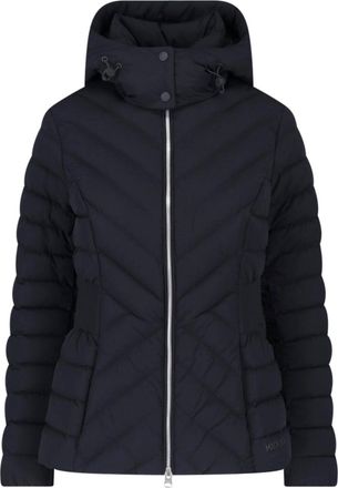 Mackage Black Idalle Recycled Fabric Padded Down Jacket