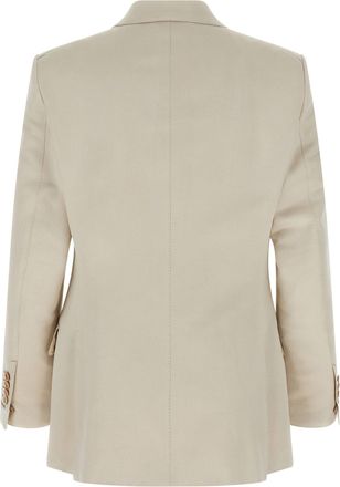 Tom Ford Mens Beige Cotton Blazer Clothing