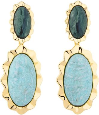 Maria Frering Sua Gold-plated Drop Earrings - One Size