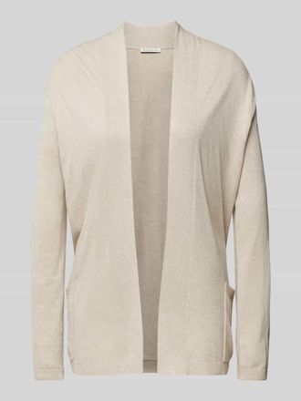 Tom Tailor Cardigan mit offener Vorderseite in Beige, Gr&ouml;&szlig;e S