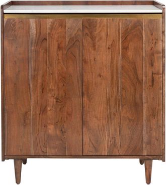 Safavieh Couture Milana Marble Bar Cabinet