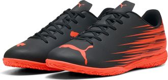 Puma Fussballschuh PUMA ATTACANTO II IT, Herren, Gr. 42,5, puma schwarz, glowing rot, Synthetik, bedruckt, Schuhe Fussballschuh, f&uuml;r Halle und Strasse