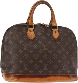 Louis Vuitton Pre-owned Vintage Handtas - Dames - Vintage Handtas - Bruin - ONE Size - Vintage