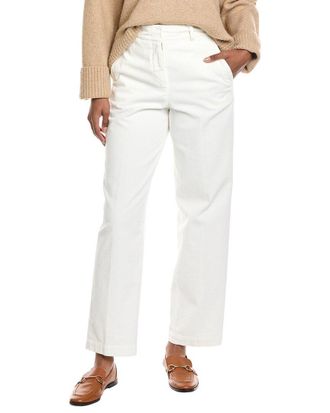 PESERICO Corduroy Barrel Leg Trouser