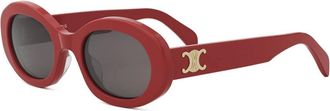 Celine Zonnebril - unisex - Zonnebrillen - Rood - ONE Size - Accessoires