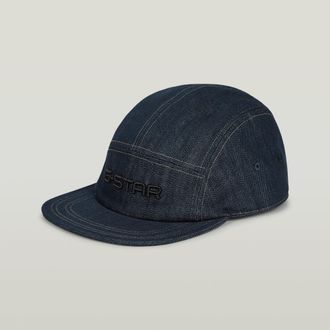 G-Star Flat Brim 5 Panel Cap - Donkerblauw - Heren