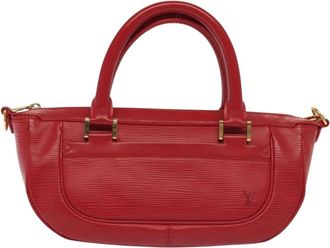 Louis Vuitton Danura Handbag Epi Red Leather Bag (Pre-Owned)