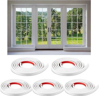 OEM 5 Rollos Que Suman Un Total De 10 M (32,8 Pies) De Rejillas Autoadhesivas Para Ventanas
