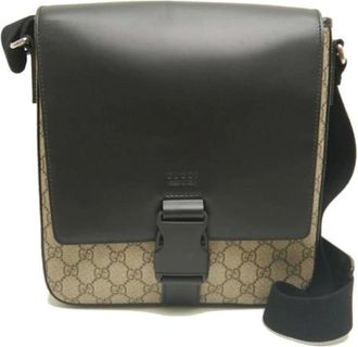 Gucci Pre-owned Cross Body Bags, female, Beige, Size: ONE SIZE Pre-owned Cross Body Bag