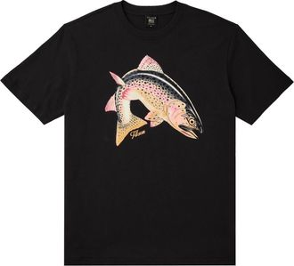 Filson Mens Short Sleeve Pioneer Graphic T-Shirt In Black