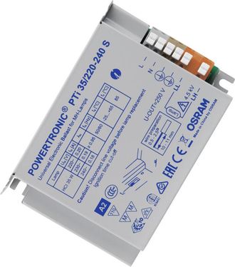 Osram 073112 Balastro Pti 35/220-240 S Para L&aacute;mparas Mh