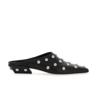 PARIS TEXAS Belle Sabot 25 - Dames - Muiltjes - Zwart - 36 EU - Leer - Schoenen