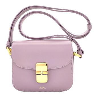A.P.C. Lavander Grace Leather Mini Bag