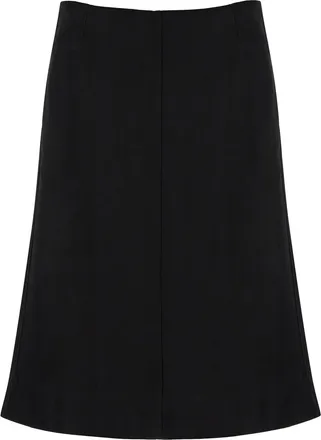 Toteme Womens Satin Panel Skirt With Eight Panels
