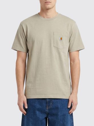 Carhartt Work in Progress T-shirt in jersey di cotone con logo Carhartt Wip