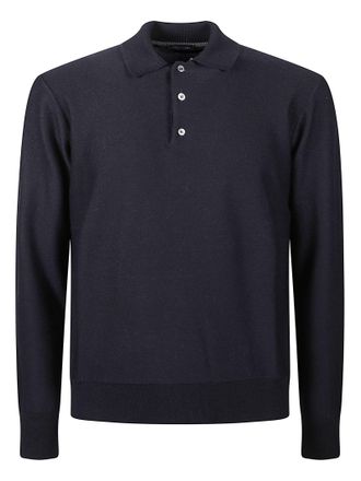 Drumohr Classic Polo Neck Merino Sweater