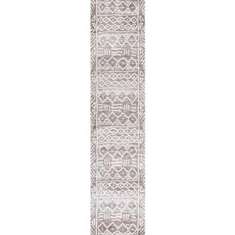 Jonathan Y Designs Amanar Geometric Area Rug in Brown/ivory at Nordstrom, Size 3Ft 0In X 5Ft 0In