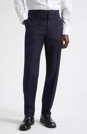 Givenchy Slim Fit Trousers in Night Blue at Nordstrom, Size 48