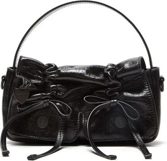 Acne Studios Multipocket Micro Crossbody Lux - Dames - Handtassen - Zwart - ONE Size - Leer - Tassen