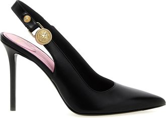Balmain Black Calfskin High Heel Womens Pumps