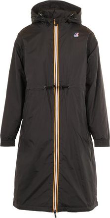 K-Way Zwarte Winterjas Delia Warm - Dames - Parka Jassen - Zwart - XS - Jassen