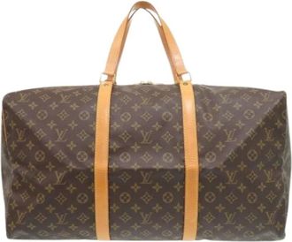 Louis Vuitton Pre-owned Weekend Bags, female, Brown, Size: ONE SIZE Pre-owned Boston Bag