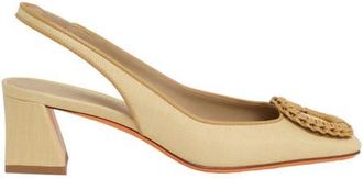 Santoni Womens mid-heel slingback in Natural at Nordstrom, Size 9.5
