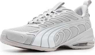 Puma Voltra Cross Training Shoes Womens Cross Training Shoes Feather Gray/Puma White/Puma Silver : 10.5 B - Medium, Textile