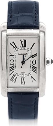 Cartier Pre-owned Cartier Tank White Dial Ladies Watch 1741