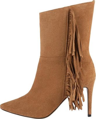 L37 Stijlvolle schoenen met goede vibraties - Dames - Laarzen met Hak - Oranje - 38 EU - Schoenen