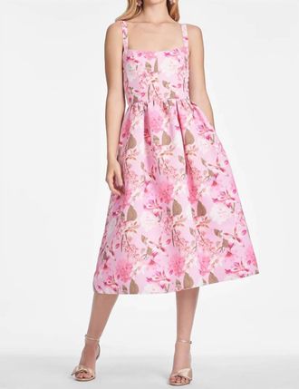 Sachin & Babi Tinsley Dress In Rose Garden Floral