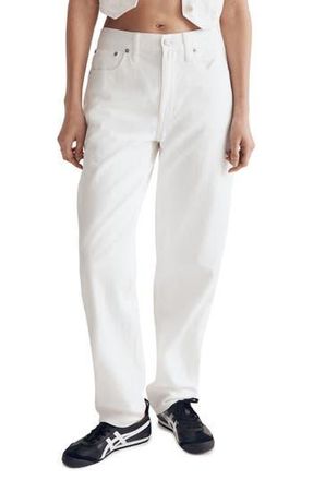 Madewell The Slouchy Boy Jeans in Tile White at Nordstrom Rack, Size 32