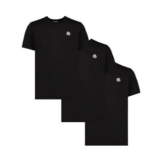 A.P.C. Confezione da 3 T-shirt classiche a girocollo - - Tops - Uomo - Nero - L