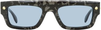 Alexander McQueen AM0427S Sunglasses - Gray