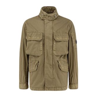 C.P. Company Light Jackets, male, Green, Size: XL Light Jacket