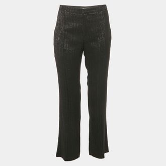 Isabel Marant Black Lurex Trousers