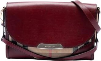 Burberry Pre-owned Crossbody Bag - Dames - Vintage Schoudertas - Rood - ONE Size - Vintage