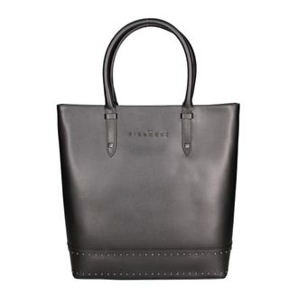 John Richmond Borsa Tote in Pelle Borchiata - - Bags - Donna - Nero - ONE SIZE