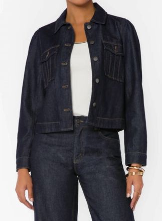 Velvet Heart Kaden Denim Jacket In Dark Indigo