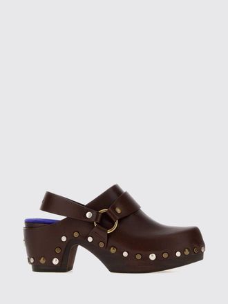 Chlo&eacute; Slingback Talis in pelle con borchie e tacco medio