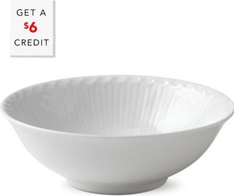 ROYAL COPENHAGEN Fluted Half Lace Cereal Bowl