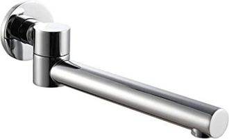 OEM Grifo Mezclador De Ducha De Ba&ntilde;o De Lat&oacute;n Macizo Para Ba&ntilde;era, Grifo De Lavabo Giratorio De 180&deg;, Cromado